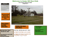 Desktop Screenshot of cedarhillgunclub.com